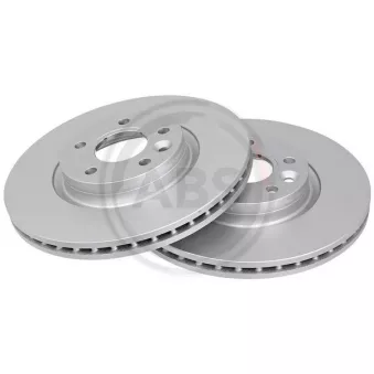 Jeu de 2 disques de frein avant A.B.S. 18273