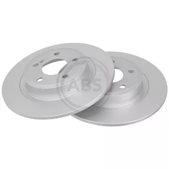 Jeu de 2 disques de frein arrière A.B.S.
