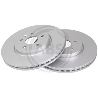 Jeu de 2 disques de frein avant A.B.S. 18303