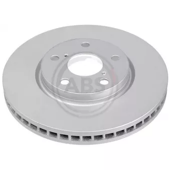 Jeu de 2 disques de frein avant A.B.S.