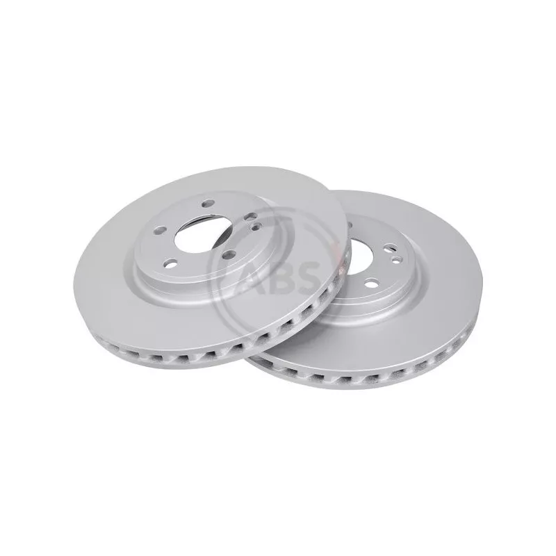 Jeu de 2 disques de frein avant A.B.S. 18315