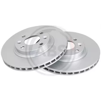 Jeu de 2 disques de frein avant A.B.S. 18316