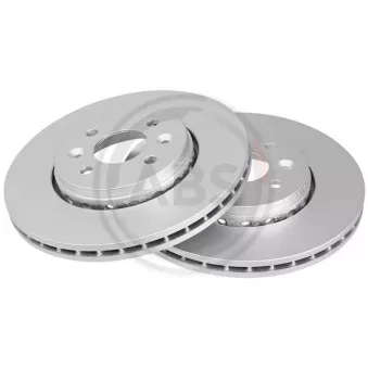 Jeu de 2 disques de frein avant A.B.S. 18317