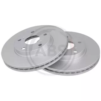 Jeu de 2 disques de frein avant A.B.S. 18318