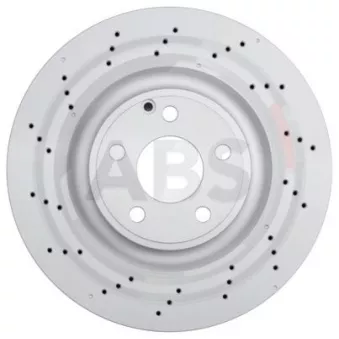 Jeu de 2 disques de frein avant A.B.S.