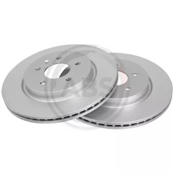 Jeu de 2 disques de frein arrière A.B.S.