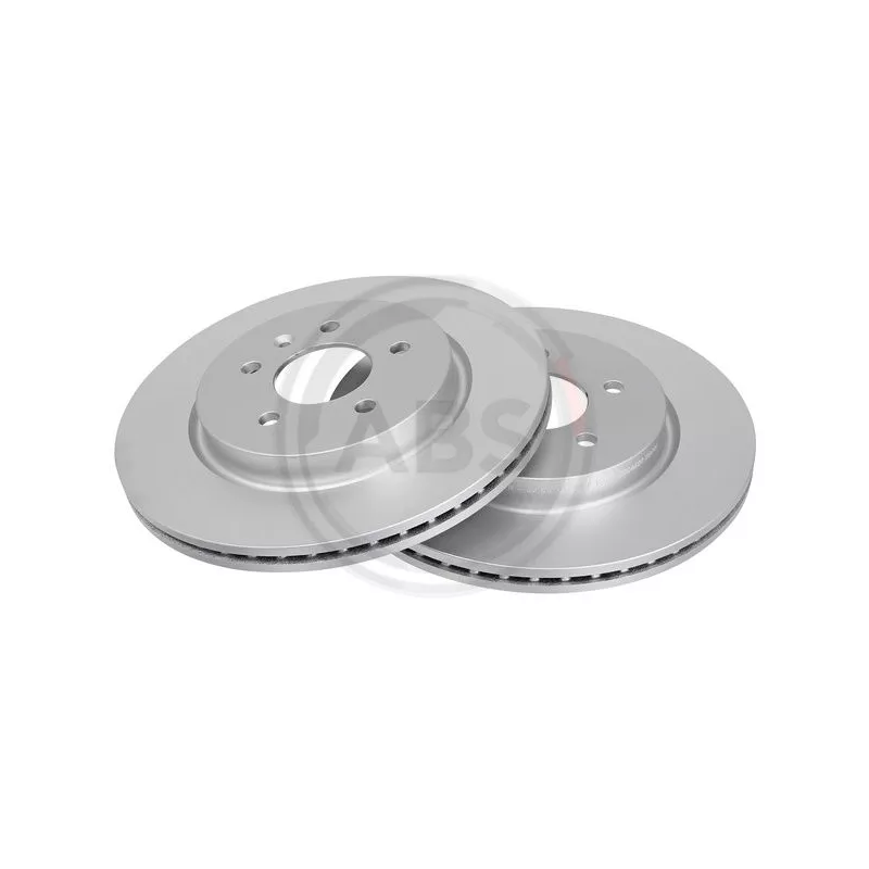 Jeu de 2 disques de frein arrière A.B.S. 18341