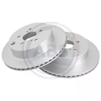 Jeu de 2 disques de frein arrière A.B.S.