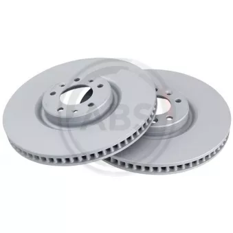 Jeu de 2 disques de frein avant A.B.S. 18477