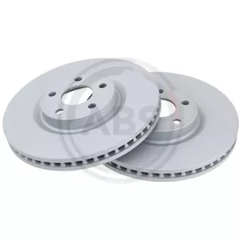 Jeu de 2 disques de frein avant A.B.S. 18483