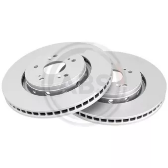 Jeu de 2 disques de frein avant A.B.S. 18513