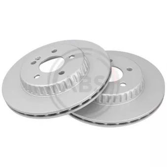 Jeu de 2 disques de frein arrière A.B.S. 18537