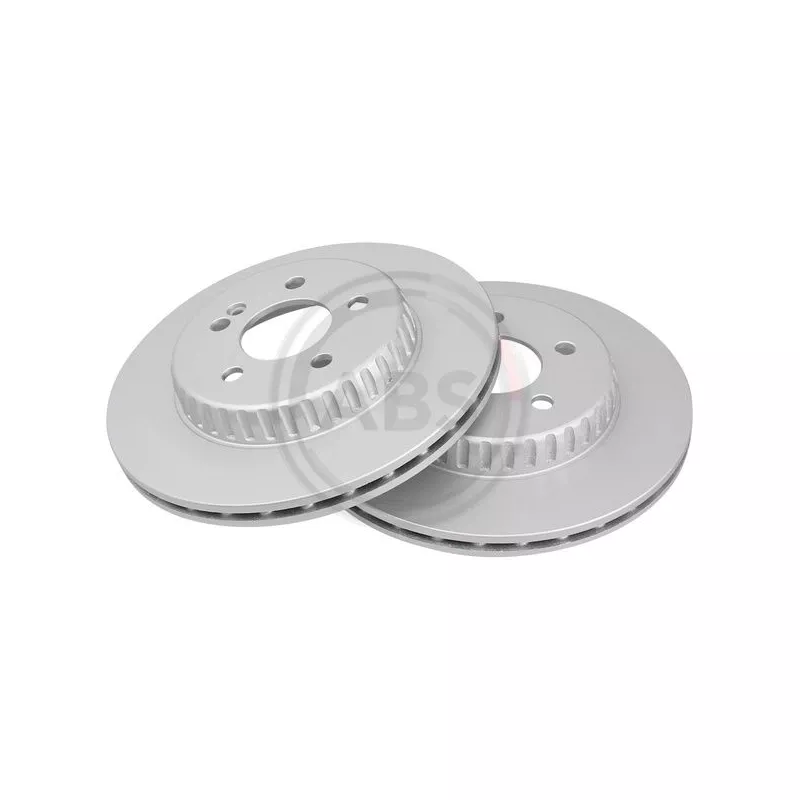 Jeu de 2 disques de frein arrière A.B.S. 18537
