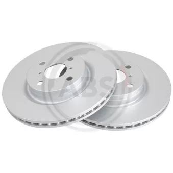 Jeu de 2 disques de frein avant A.B.S. 18542