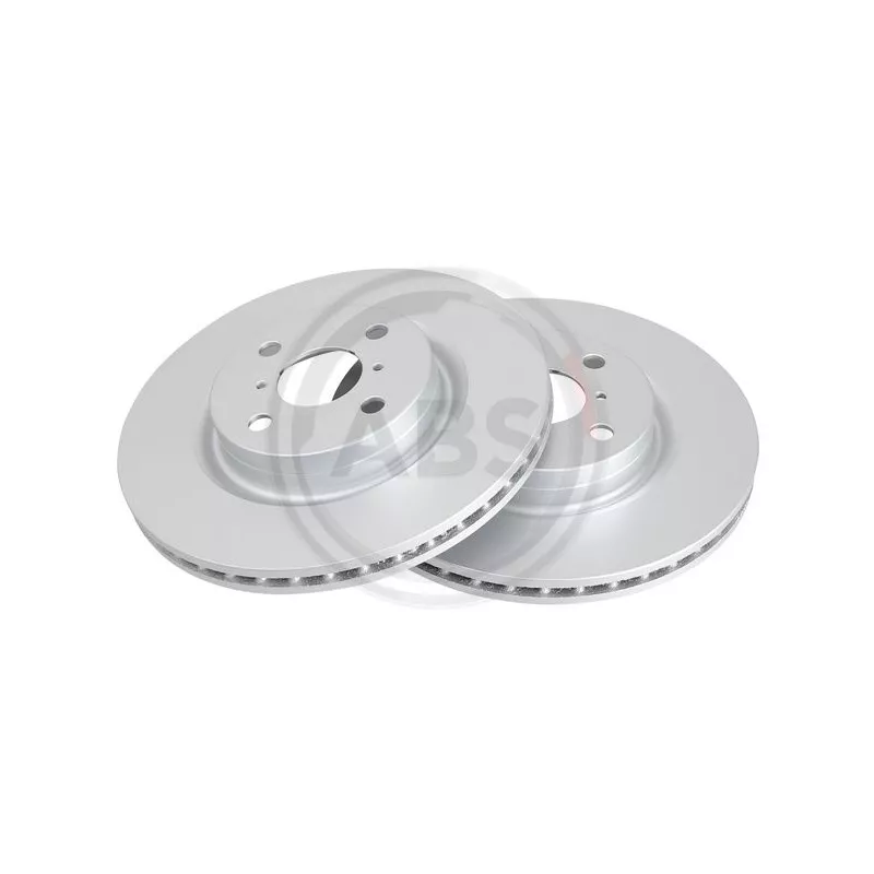 Jeu de 2 disques de frein avant A.B.S. 18542