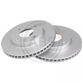 Jeu de 2 disques de frein avant A.B.S. 18547