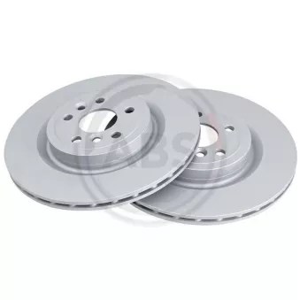 Jeu de 2 disques de frein arrière A.B.S. 18557
