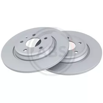 Jeu de 2 disques de frein arrière A.B.S. 18562
