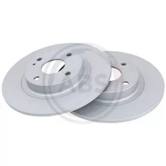 Jeu de 2 disques de frein arrière A.B.S. 18563