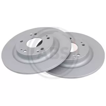 Jeu de 2 disques de frein arrière A.B.S.