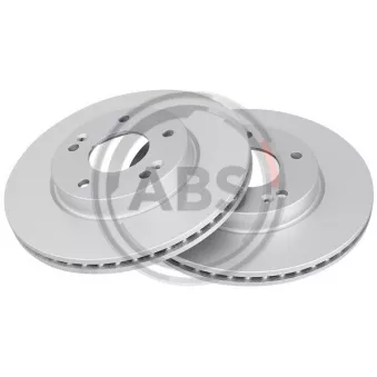 Jeu de 2 disques de frein avant A.B.S. 18629