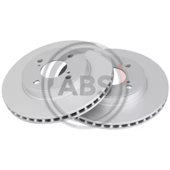 Jeu de 2 disques de frein avant A.B.S. 18638