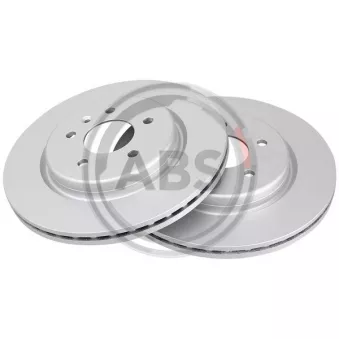 Jeu de 2 disques de frein arrière A.B.S.