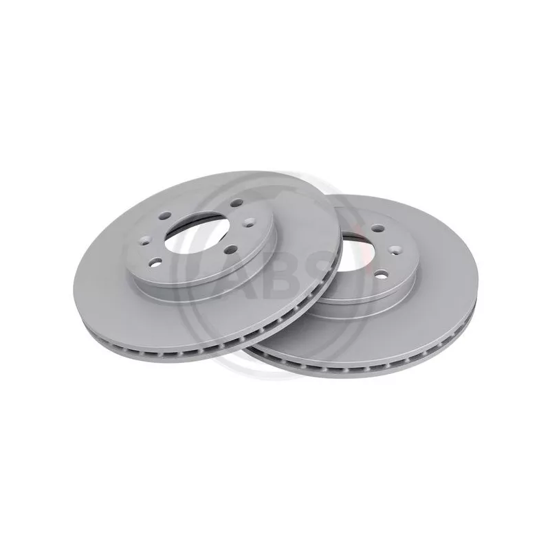 Jeu de 2 disques de frein avant A.B.S. 18646