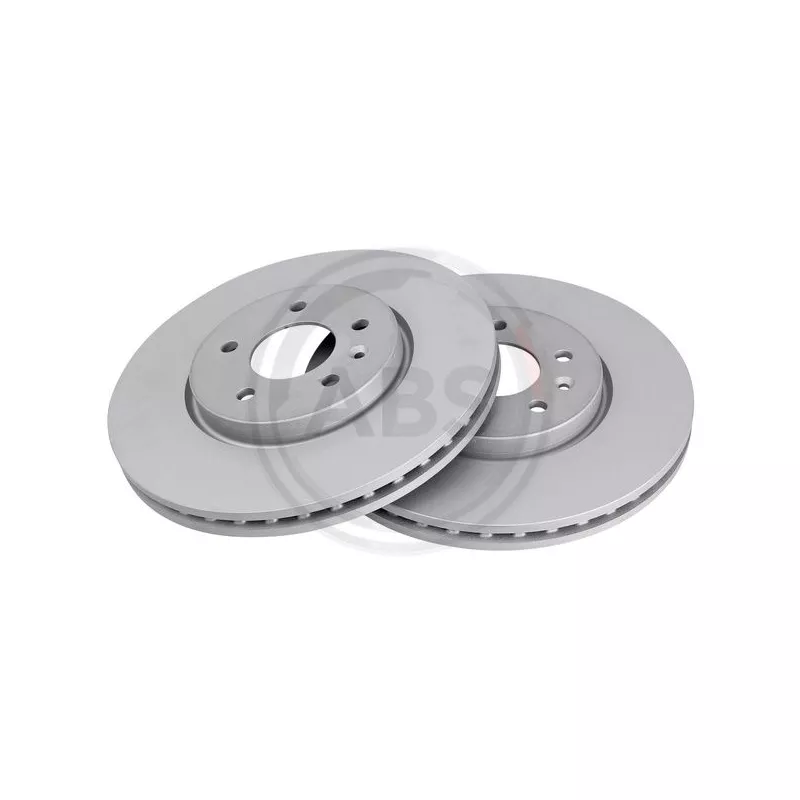 Jeu de 2 disques de frein avant A.B.S. 18689