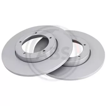Jeu de 2 disques de frein avant A.B.S. 18696