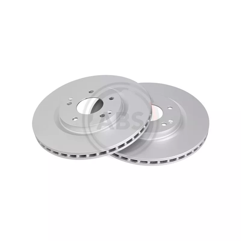 Jeu de 2 disques de frein avant A.B.S. 18710