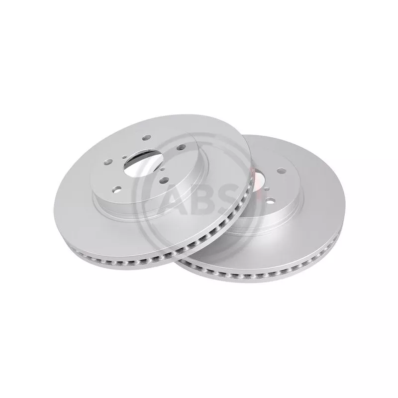Jeu de 2 disques de frein avant A.B.S. 18711
