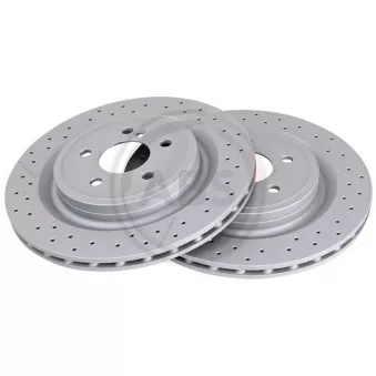 Jeu de 2 disques de frein arrière A.B.S.