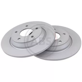 Jeu de 2 disques de frein arrière A.B.S.