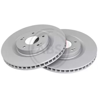 Jeu de 2 disques de frein avant A.B.S. 18755