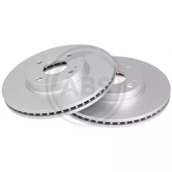 Jeu de 2 disques de frein avant A.B.S. 18772