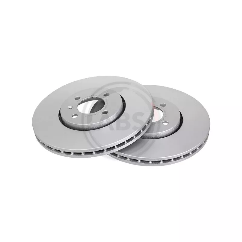 Jeu de 2 disques de frein avant A.B.S. 18790
