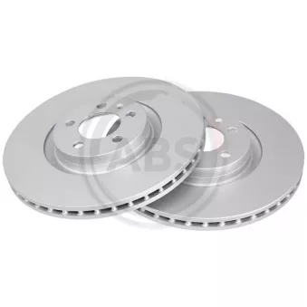 Jeu de 2 disques de frein avant A.B.S.