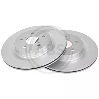 Jeu de 2 disques de frein arrière A.B.S. 18821