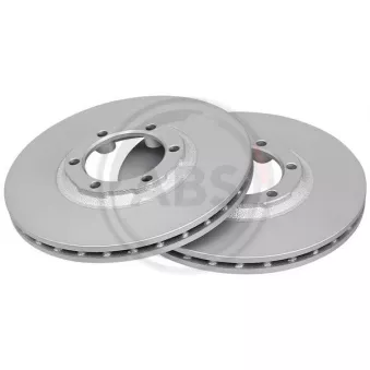 Jeu de 2 disques de frein avant A.B.S.