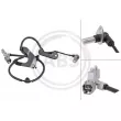 Capteur, vitesse de roue A.B.S. 30012 - Visuel 1