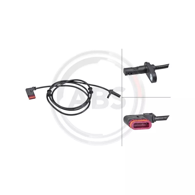 Capteur, vitesse de roue A.B.S. 30107