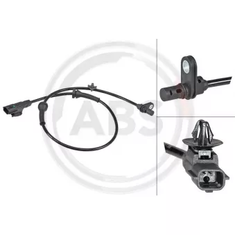 Capteur, vitesse de roue A.B.S. 30226