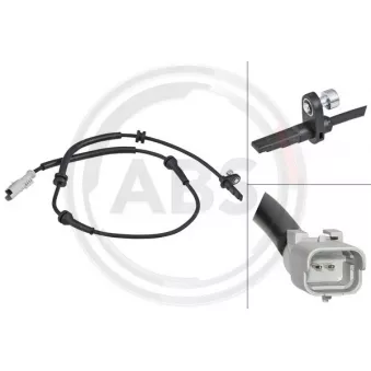 Capteur, vitesse de roue A.B.S. 30525