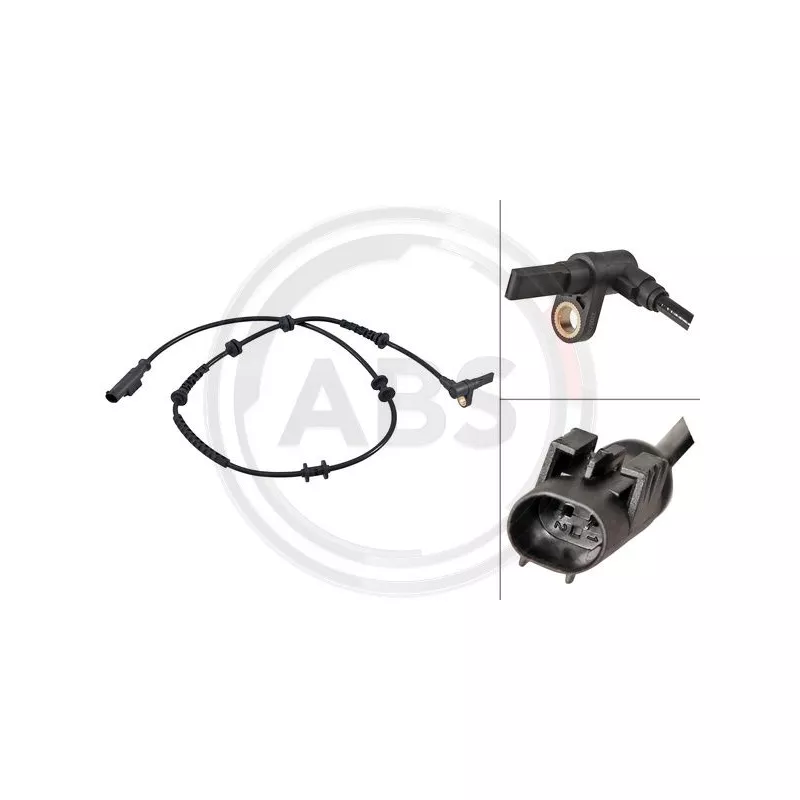 Capteur, vitesse de roue A.B.S. 30666