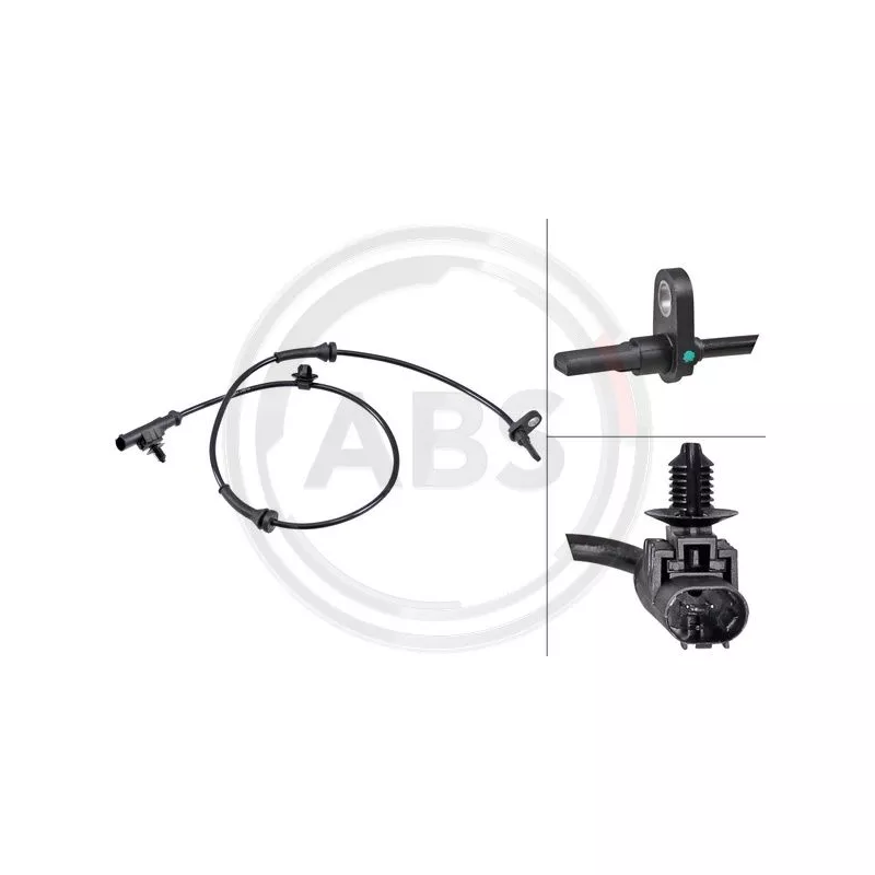 Capteur, vitesse de roue A.B.S. 30768