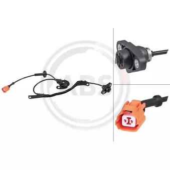 Capteur, vitesse de roue A.B.S. 30834