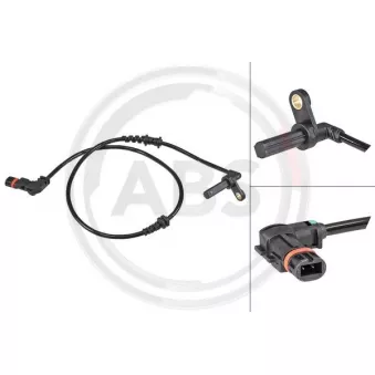 Capteur, vitesse de roue A.B.S. 30846