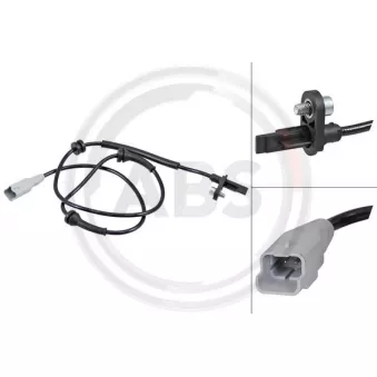Capteur, vitesse de roue A.B.S. 31218