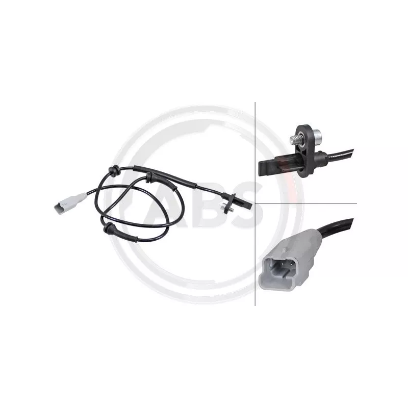 Capteur, vitesse de roue A.B.S. 31218